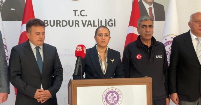 Burdur Valisi Bilgihan: "İRAP planının amacı yara sarmak değil yara almamaktır"