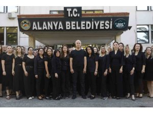 Alanya Belediyesinden kadına şiddete siyah tepki