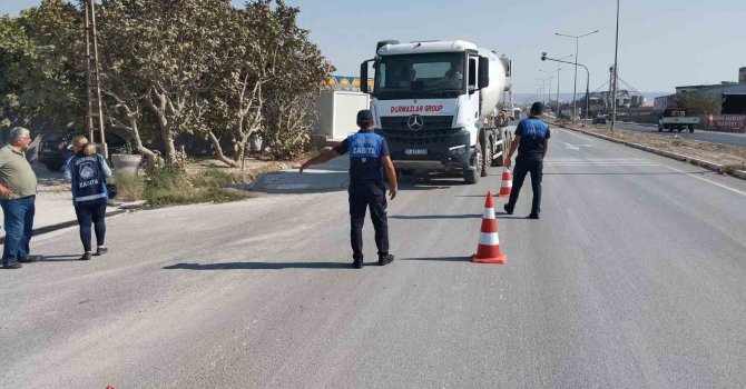 HBB zabıta ekipleri 81 hafriyat kamyonuna ceza uyguladı