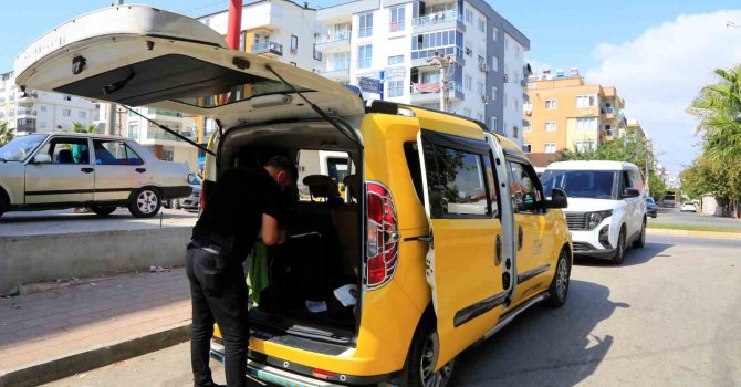 Aranması olan taksi şoförü 5 kilometrelik kovalamaca ile yakalandı