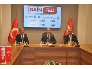 DAİMFED Genel Başkanı Karslıoğlu: "En önemli projemiz Beton Deney Laboratuvarı"