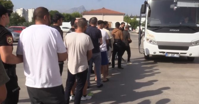 Antalya’da son 1 haftada 490 aranan şahıs yakalandı