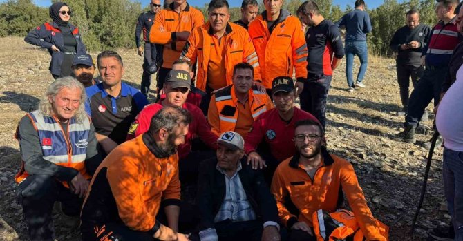 Isparta’da kaybolan yaşlı adam sağ bulundu, yakınları gözyaşlarına hakim olamadı