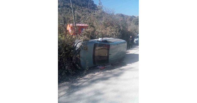 Çamlıyayla’da trafik kazası: 1 yaralı