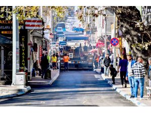 Gülnar’ın caddeleri yenilendi