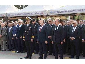 Atatürk, ölümünün 86. yılında Mersin’de anıldı