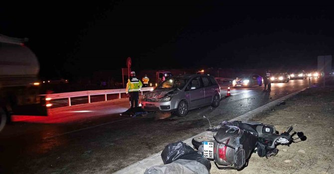 Adana’da otomobil motosiklete çarptı: 1 ölü, 3 yaralı