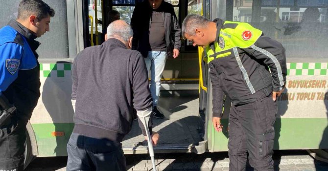 Alanya’da engelsiz trafik denetimleri