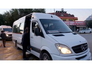 Kemer Belediyesi’nden öğrenci servislerine denetim