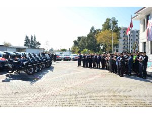 Hatay Büyükşehir Belediyesi, emniyete 100 araç hibe etti