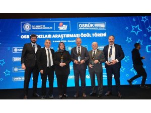 MTOSB’ye ‘En çok katkı veren OSB’ ödülü