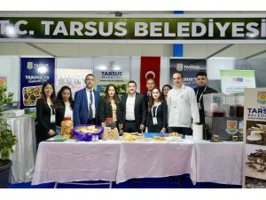 Mersin Tarım Fuarında Tarsus Belediyesi standına büyük ilgi