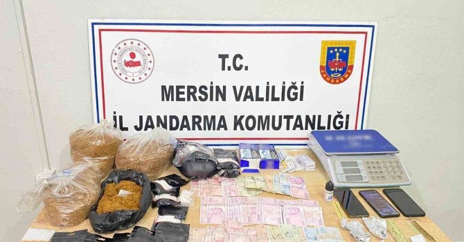 Mersin’de sigara kaçakçılığı yapan 3 şüpheli yakalandı