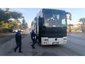 Hatay’da toplu ulaşım araçlarında sıkı denetim