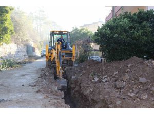 Kemer Aslanbucak’ın içme suyu hattı yenileniyor