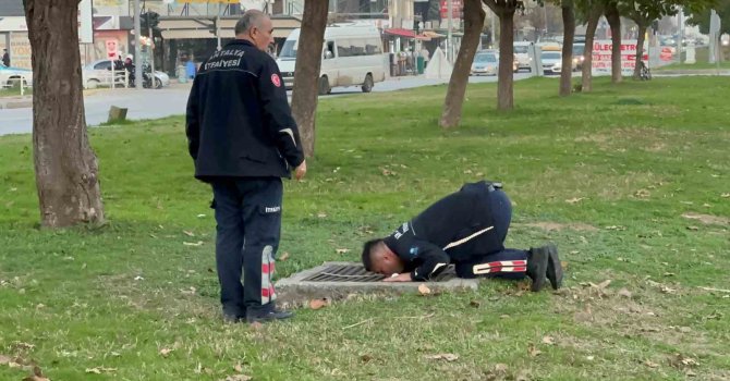 ‘Kanalizasyonda çocuk var’ ihbarı polis, itfaiye ve sağlık ekiplerini alarma geçirdi