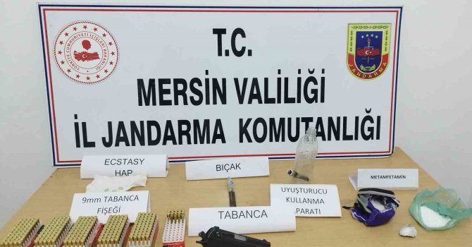 Mersin’de uyuşturucu operasyonu: 5 tutuklu