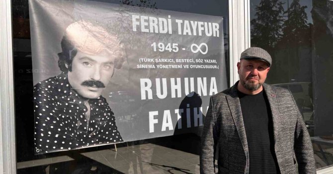 Bucaklı esnaftan Ferdi Tayfur için anlamlı etkinlik