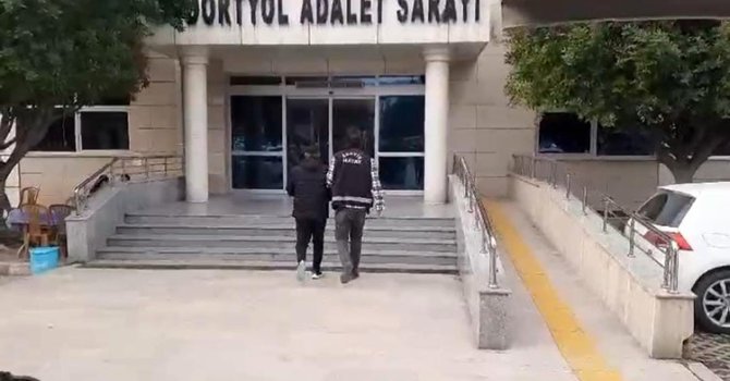 Hatay’da 6 yıl kesinleşmiş hapis cezası olan şahıs cezaevine gönderildi