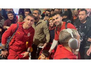 Galatasaray, Hatayspor maçı için Mersin’e geldi