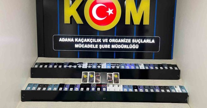 Fren-debriyaj hava tüpünden kaçak telefonlar çıktı