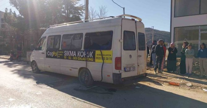 Mobil izolasyon aracında kimyasal patlama: 1 yaralı