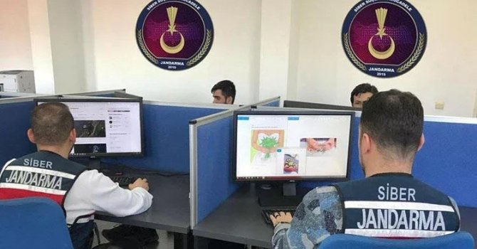 Isparta Jandarması’nın siber operasyonları ile bin 159 siteye erişim engellendi