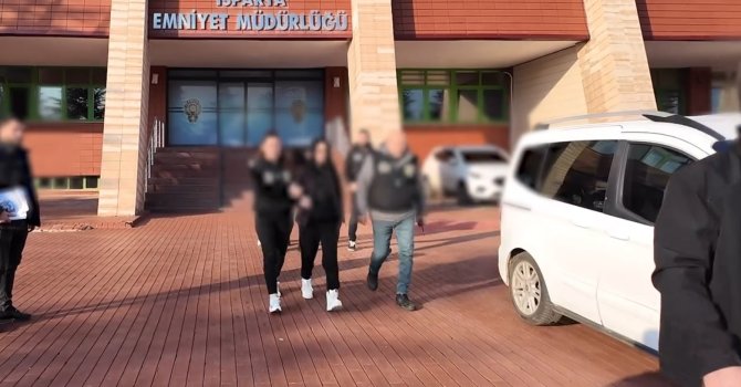 Isparta’da şantaj operasyonu: 2 tutuklama