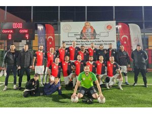 Mehmet Selim Kiraz Kurumlar Arası Futbol Turnuvası başladı