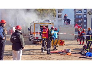 Alanya’da 6 saat süren deprem tatbikatı