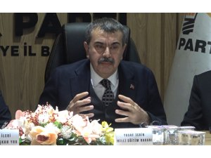 Bakan Tekin: "2024-2025 eğitim-öğretim yılında 9 bin 400 dersliğin 7 bin 500 tanesinin inşaatını tamamlayıp teslim ettik"