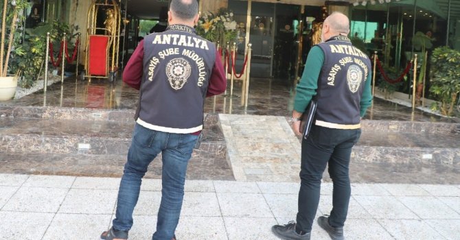 Antalya’da son 1 haftadaki asayiş olaylarında 228 şahıs tutuklandı