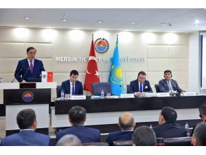 Kazakistan, Mersinli yatırımcılara önemli fırsatlar sunuyor