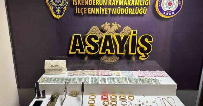 İskenderun’da hırsızlık şebekesi çökertildi: 4 gözaltı