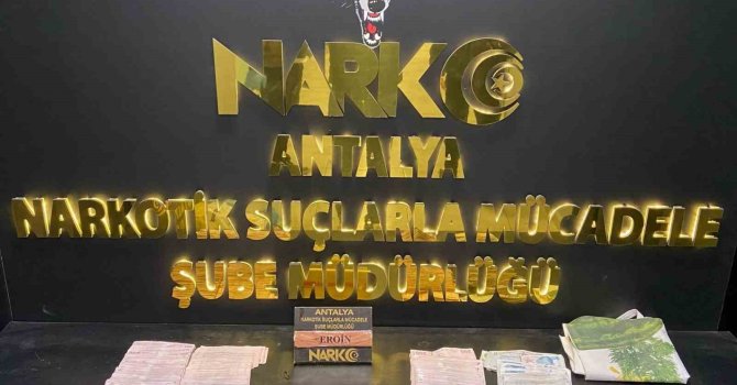 Antalya’da son 1 haftadaki narkotik operasyonlarında 210 şüpheli yakalandı