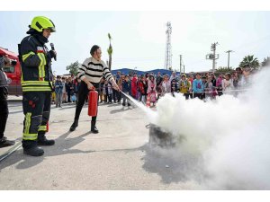 Mersin’de çocuklara afet eğitimi verildi