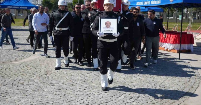 Kanser tedavisi görürken hayatını kaydeden başpolise veda