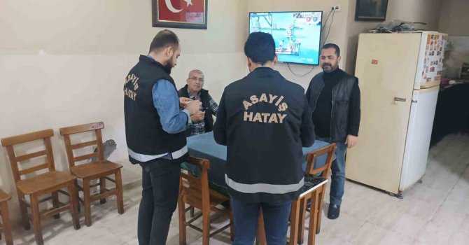 İskenderun’da kıraathaneler denetlendi