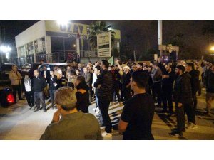 Adana’da ABD konsolosluğu önünde İsrail protestosu