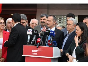 Mersin’de CHP’liler Ekrem İmamoğlu için toplandı