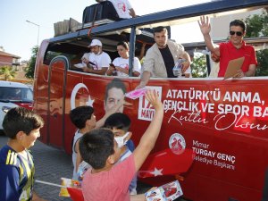 Döşemealtı’nda coşkulu 19 Mayıs kutlaması