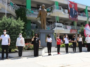 ATASEM kursiyerleri el emeği ürünlerini sergiledi