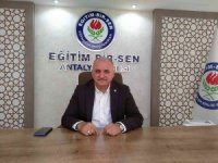 Eğitim Bir Sen Antalya Şube Başkanı Miran: “Memur ve emekli ek zam bekliyor”