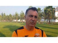 Adanaspor Teknik Direktörü Kaplan: "Transfer listemizi başkana verdik"