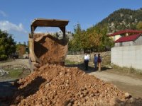 Büyükşehir’in Gazipaşa yayla yollarında çalışması sürüyor