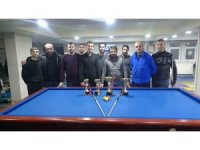 Muş’ta depremzedeler yararına bilardo turnuvası düzenlendi