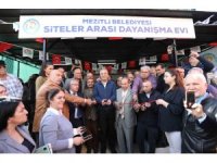 Mezitli Siteler Arası Dayanışma Evi açıldı