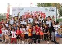 Toroslar Belediyesinin tenis turnuvasında ödüller sahiplerini buldu