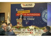 AOSB’de 3.Ulusal Sanayi Odaklı Ar-ge ve İnovasyon proje yarışmasında ödüller verildi