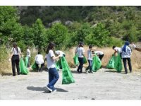 Dünya çevre gününde 1 ton cam ve plastik atık geri dönüşüme kazandırıldı